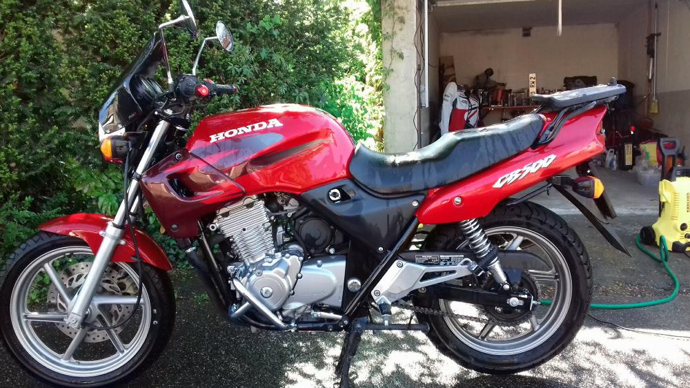 Motorrad verkaufen Honda CB 500 PC 32 Ankauf